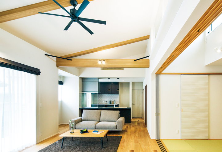 k-living 有限会社 株式会社小畑建設が建てたガルバリウムを使った施工例